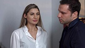 megan glock's tiny waist takes brutal mmf dp pounding 😱🍆