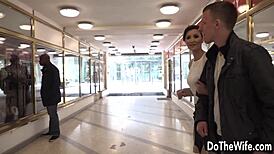 sexy short haired wife gabrielle gucci, ready for big black cock creampie? 