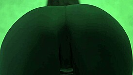 hear those sloppy blowjob sounds with her big pussy lips in yoga 69!