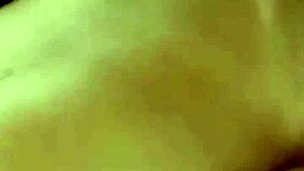 Crossdressing tgirl takes massive BBC pounding hard