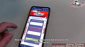 yo this hot deutsche teen cathaleya star gets picked up for real bareback creampie action outdoors 😈🍆💦 no condom fun!