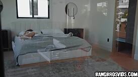 Oops shower booty's got me riding cock deepthroat style