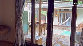 Hot Latina Babysitter Craves Friend's Son Creampie