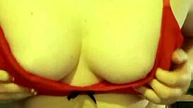 Whoa, check these red and white big tits bouncing... horny natural amateurs live! 💦