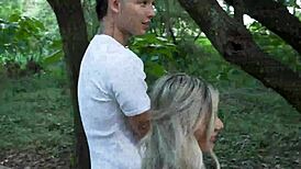 Public Stranger Fuck Ends In Mouth Cum - Hope No One Saw, Naty Delgado!