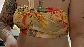 i can't help flashing my married ass in these tight shorts shoved deep in my cheeks on the street