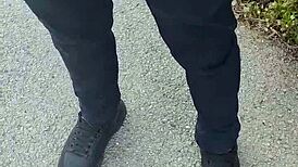 public defi story ep 19 s5 i hook up and fuck stranger outdoors on sex tape