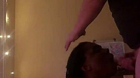 Homemade Ebony Amateur Oral Tease