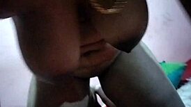 Home Aunty Presses Her Massive Saggy Natural Tits Hard