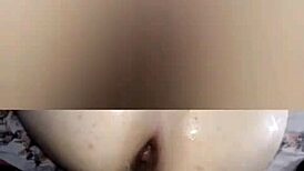 hear this naughty young thing moan loud bent over taking it deep?