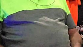 damn ezsosa flashes curvy fat body on bedroom cam