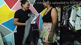 horny neighbor grabs my big ass starts doggystyle femdom