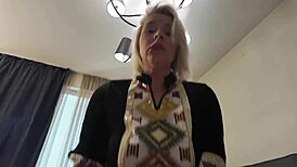 oh mommy luna shares her horny housewife slut experiences getting fucked raw