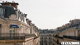 Vixen Runway Model Bella Spark Devours Christian's Thick Cock