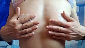 Hairy Pussy Big Clit Natural Tits Nipples Pumped Hard