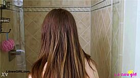 hey cutie, did that shower make your petite body ready for my massage and photoshoot?