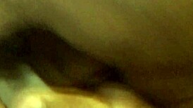 Skinny Ebony Slut Fucked by Huge White Cock