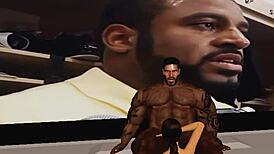 pussy boys line up for hunk duane brown. he rams them deep and raw.