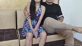 My beloved wife paid off my boss's debt by cheating right in front of me, moaning as he fucked her hard at our wedding.