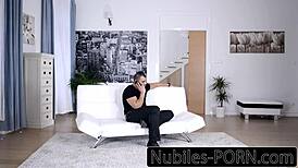 hot coed's tight pussy takes that intense passionate pounding