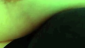 pregnant mature flashes her huge natural balloon tits homemade