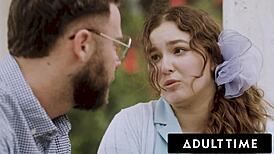 pregnant casey calvert's water breaks catching bf roughly doggystyling leana