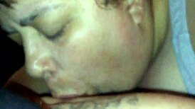 my bbw wifey suckin my fat cock sloppy n deep gaggin hard fuuuck