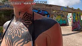 Ibiza Paradise Beach Sex Facial Public Walk