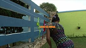 what happens when macho hubby lets broke buddy crash? wild wife action unfolds