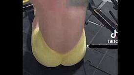 nicole medallo sweats at the gym building that hot latina body to please guys doggystyle