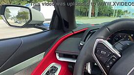 My sneaky teen crush Charlette Mae fucks publicly with Scott Stark outdoors