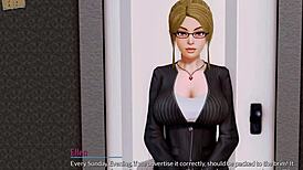 strategic moves unfold in harem hotel game night