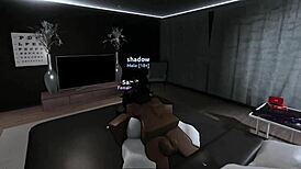 roommate's roblox game sparks unexpected dorm fuck frenzy