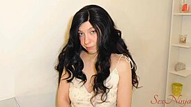 so there i was filming this curvy neighbor's wife with her big tits and ass getting monster cock creampied missionary style