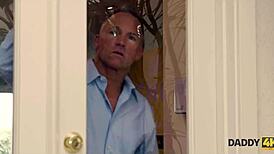 Jenny Wildly Rides Handsome Mature Daddy in Daddy4k Action