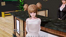 strategic moves unfold in harem hotel game night