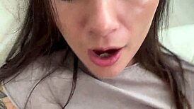 My sneaky teen crush Charlette Mae fucks publicly with Scott Stark outdoors