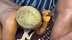 Neighbor Delivers Epic Sloppy Blowjob On First Date