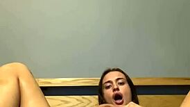 Goth Teen Fingers Her Horny Ass And Pussy Solo