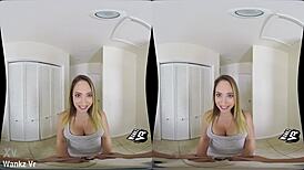 in wankzvr threesome therapy blonde pornstars dahlia sky and quinn wilde deepthroat and fuck pov