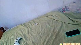 Bananacaseros Stepdaughter 19 Boldly Takes Monster Cock Doggystyle Creampie Climax