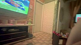 damn brazilian teen strips fucks stepdad raw to loud funk music