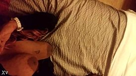 Wife Terrah bends over for husband anal doggystyle in front of camera