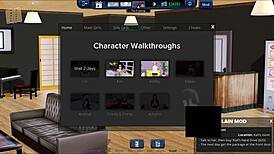 strategic moves unfold in harem hotel game night