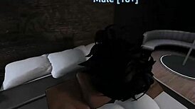 roommate's roblox game sparks unexpected dorm fuck frenzy