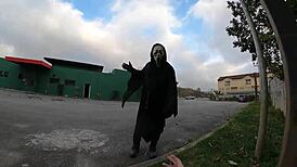 Uncensored behind-scenes wildest Halloween hospital emo nerd milf action full uncut