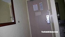 newbie redbone gulps down chocolate king kreme's load