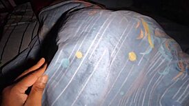 my juicy colombian neighbor's big ass takes my cock anal with wet blowjob