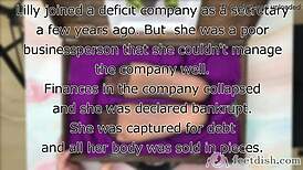 check out lilly the sexy secretary's nylon feet in the tickle box vol 2 😘👠