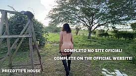 Sabrina Prezotte Swallows Huge Cock Whole!